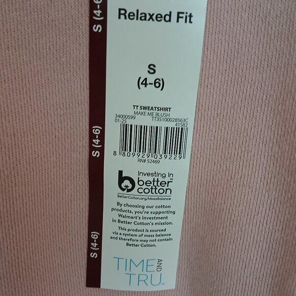 LOWER PRICE AND DISCOUNTED SHIPPING for this LADIES SMALL LIGHTWEIGHT SWEATSHIRT - Picture 6 of 6